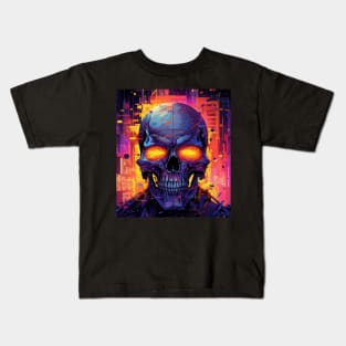 Cyborg Exterminator Kids T-Shirt